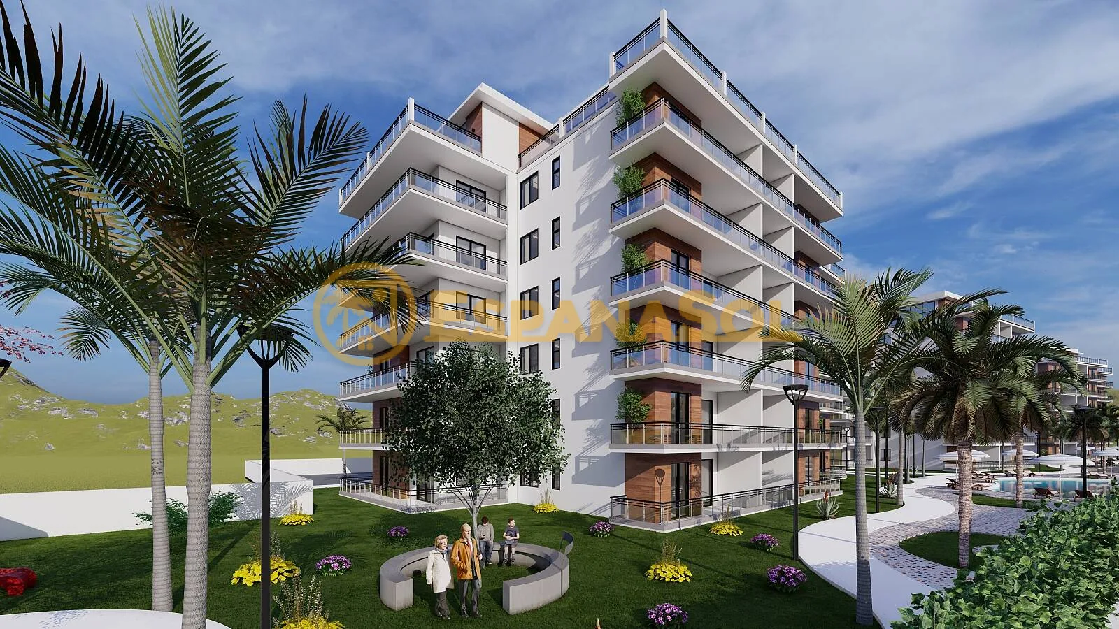 Apartamentos junto a Long Beach — Iskele, Chipre del Norte en Chipre del Norte (zdjÄ™cie 3)