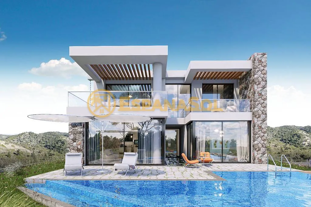 Villa con piscina privada y jardín — Bahceli, Norte de Chipre en Chipre del Norte (zdjÄ™cie 4)