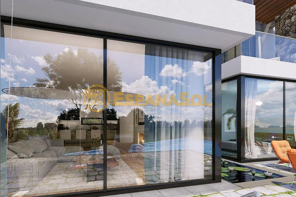 Villa con piscina privada y jardín — Bahceli, Norte de Chipre en Chipre del Norte (zdjÄ™cie 5)