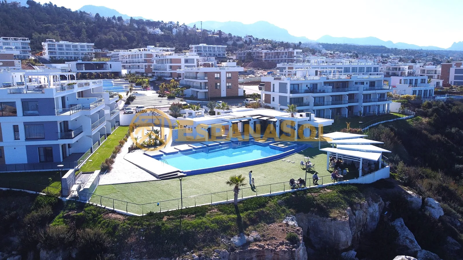 Apartments mit Meerblick und Bergpanorama — 100 m vom Strand, Esentepe in Nordzypern (zdjÄ™cie 3)