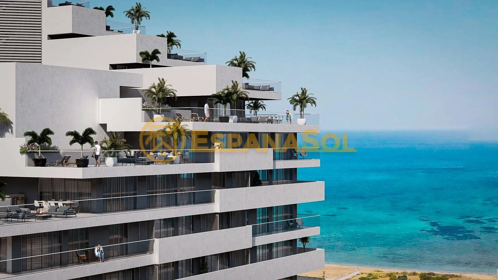 Apartments mit Aquapark am Meer — Iskele, Nordzypern