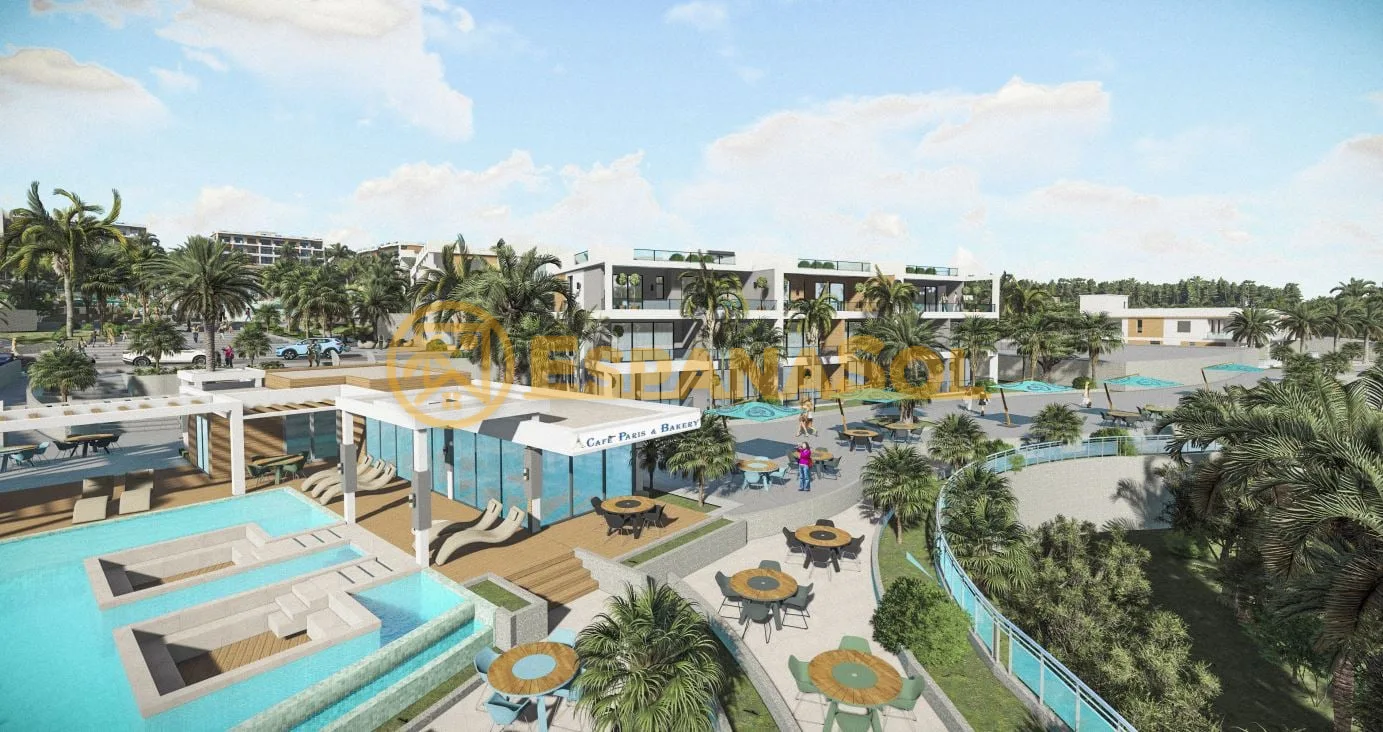 Apartamento con piscina cubierta — a 300 m del mar, Esentepe, Girne en Chipre del Norte (zdjÄ™cie 4)