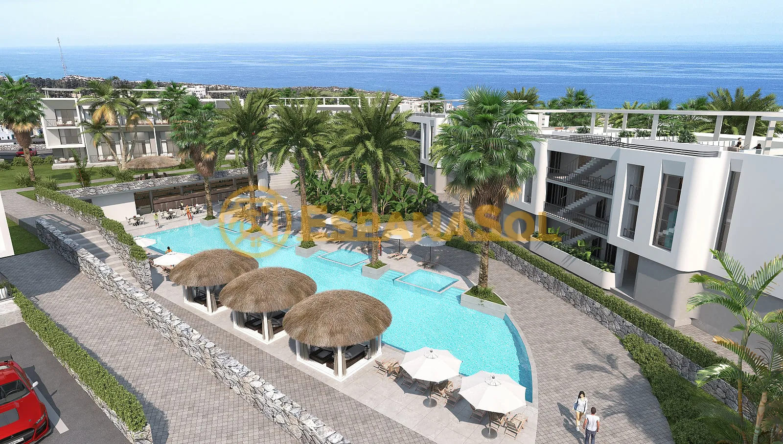 Apartamenty z Widokiem na Morze na Cyprze Północnym, Girne w Cypr Północny (zdjÄ™cie 4)