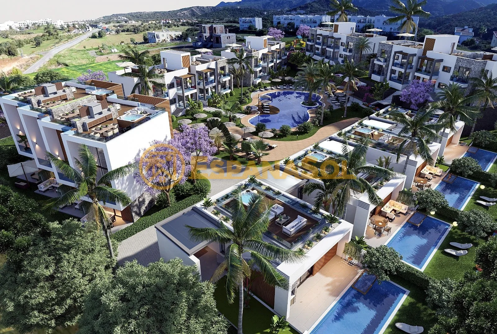 Möblierte Apartments am Meer — Esentepe, Girne in Nordzypern (zdjÄ™cie 5)