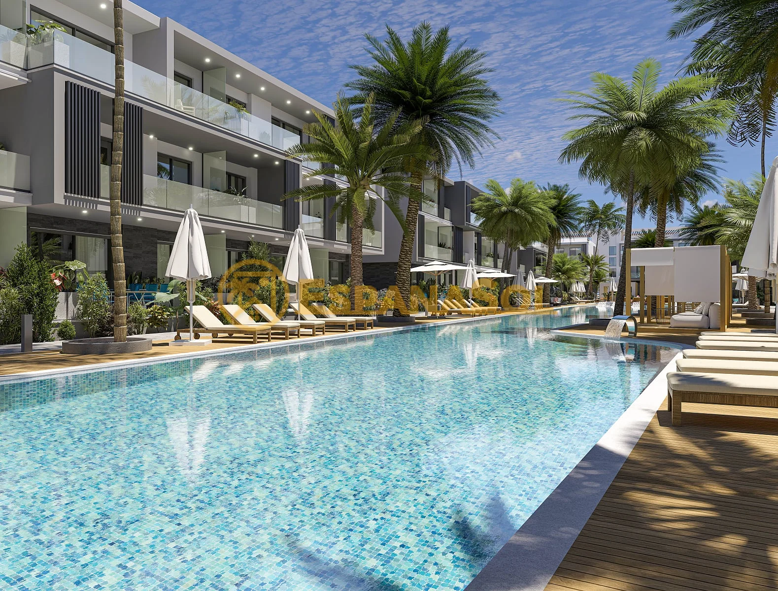 Apartamenty na Sprzedaż w Mieszanym Projekcie w Iskele Long Beach