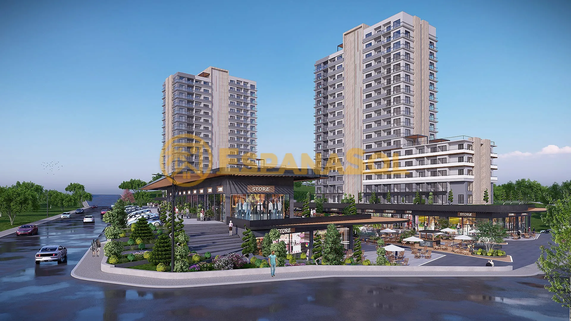 Apartamentos con vistas a la ciudad — Yaşamkent, Ankara
