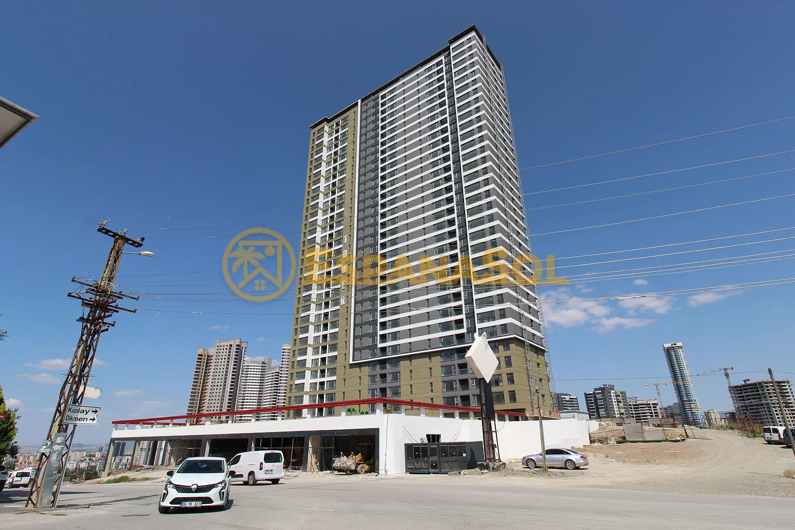 Apartamenty z Widokiem na Dolinę i Miasto w Kompleksie w Oranie w Ankara (zdjÄ™cie 3)