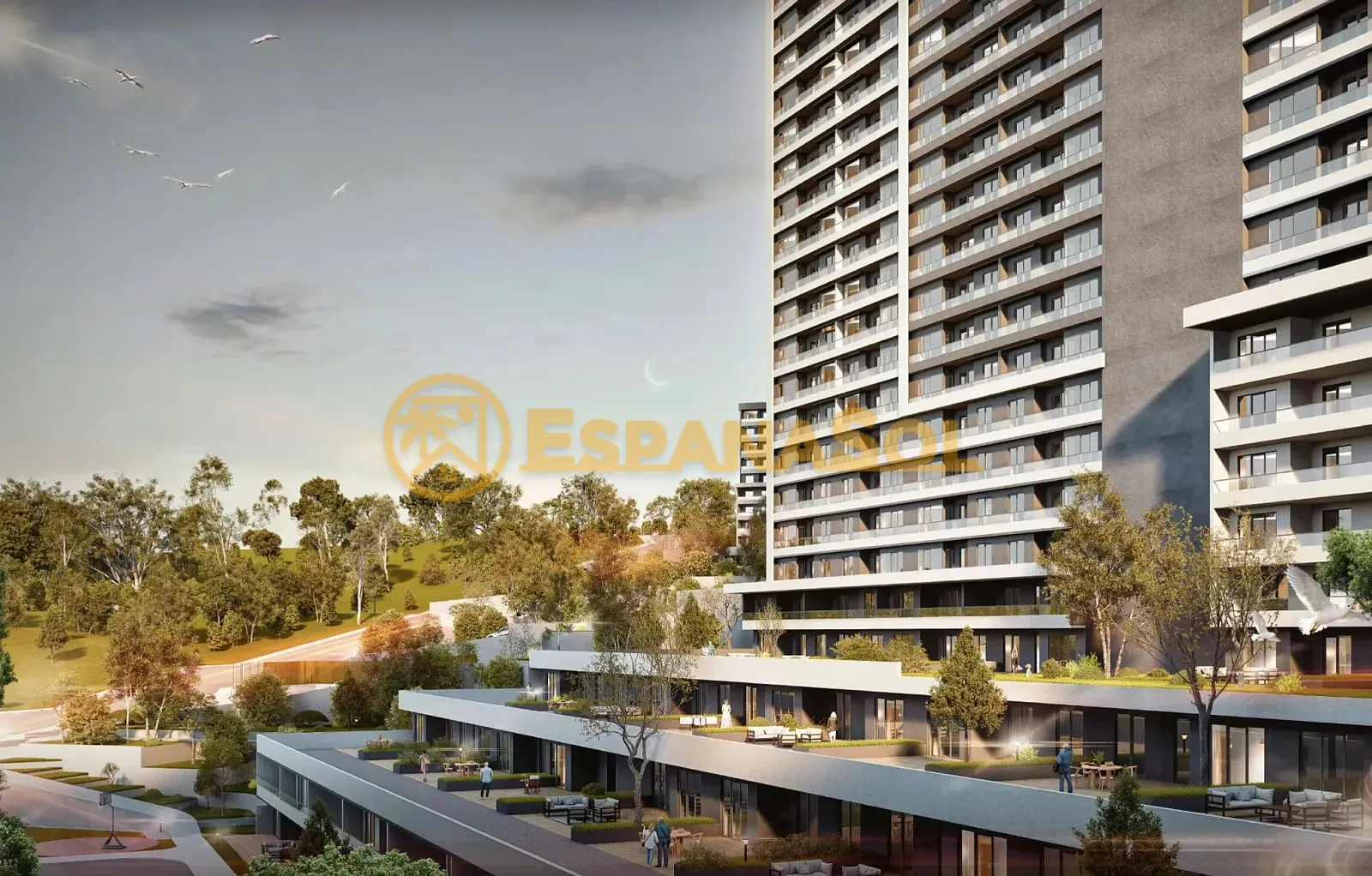 Apartamenty w Zamkniętym Kompleksie w Çankaya w Ankarze w Ankara (zdjÄ™cie 4)