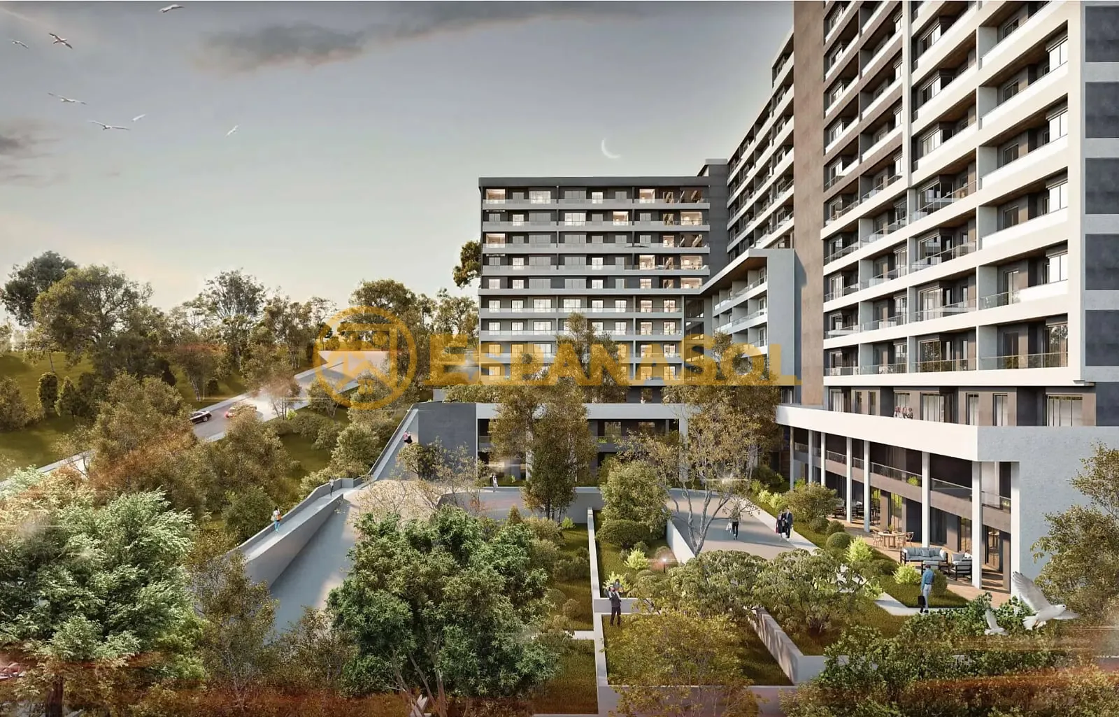 Apartamenty w Zamkniętym Kompleksie w Çankaya w Ankarze w Ankara (zdjÄ™cie 5)