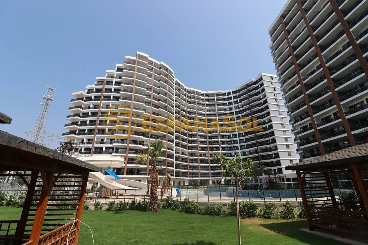 Apartamentos a 150 m de la playa — Tömük, Mersin en el Mediterráneo