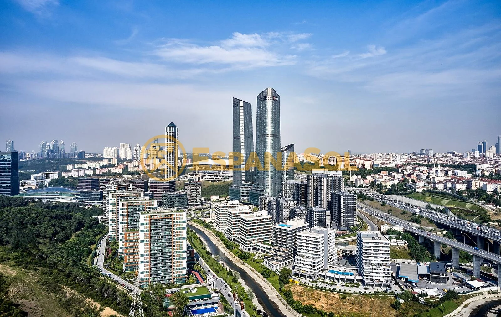 Investment offices in a luxury complex in istanbul sariyer
