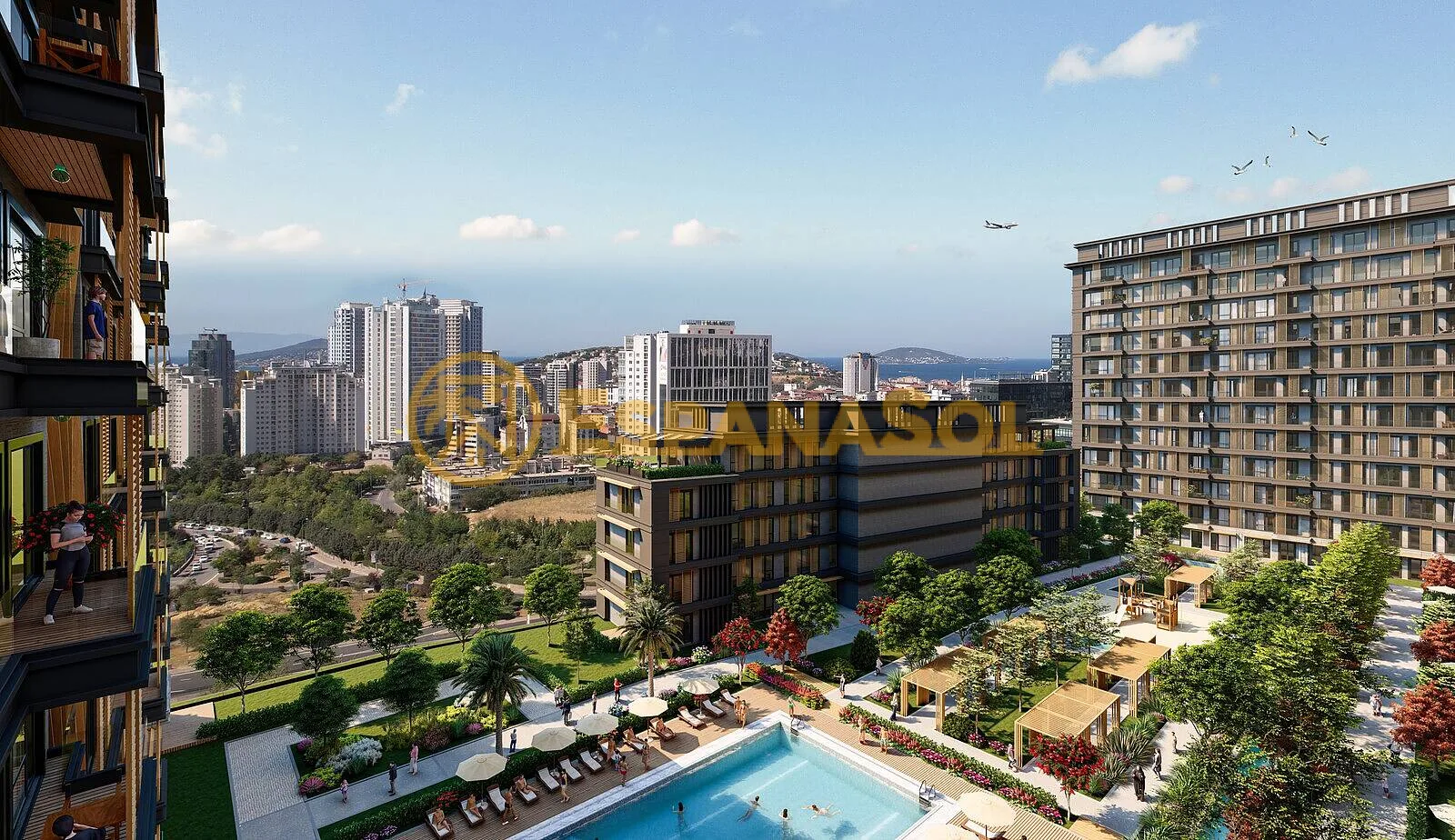 Apartments mit Blick auf die Prinzeninseln — Maltepe, Istanbul in Istanbul (zdjÄ™cie 3)