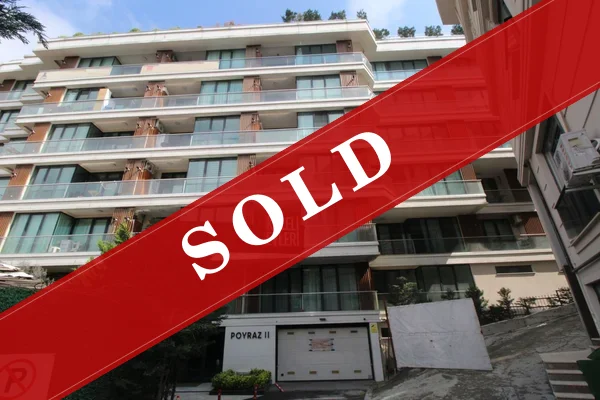 Umeblowany dwupoziomowy apartament w Stambule Sisli