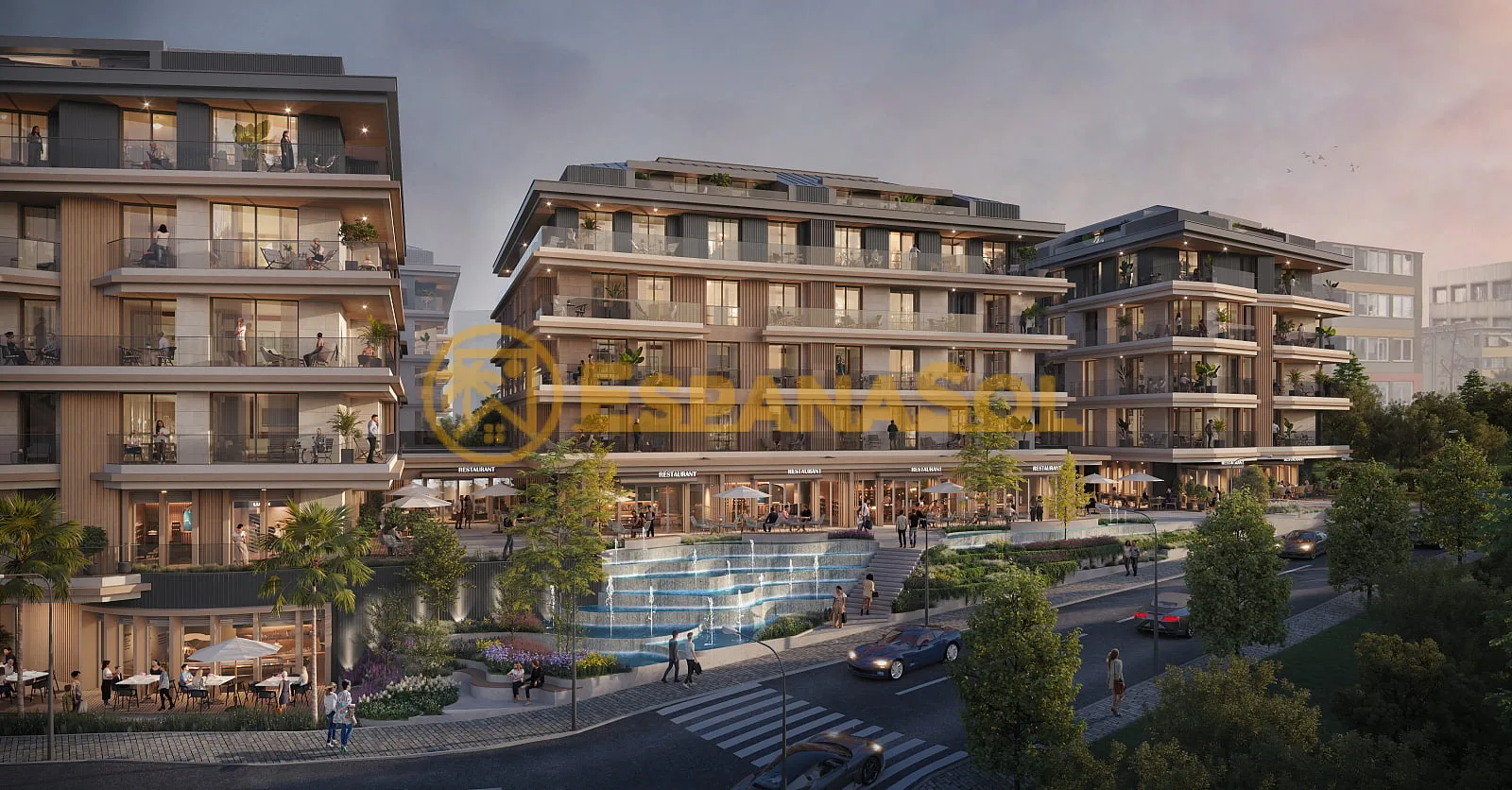 Apartments in a Complex with SPA — Şişli, Istanbul