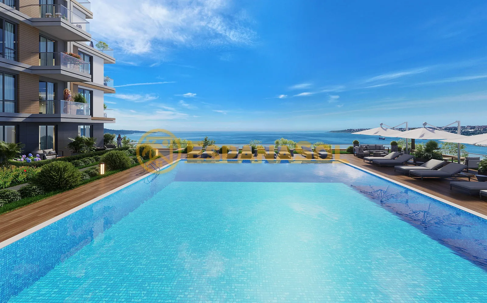 Sea View Flat — Büyükçekmece, Istanbul in İstanbul (zdjÄ™cie 4)