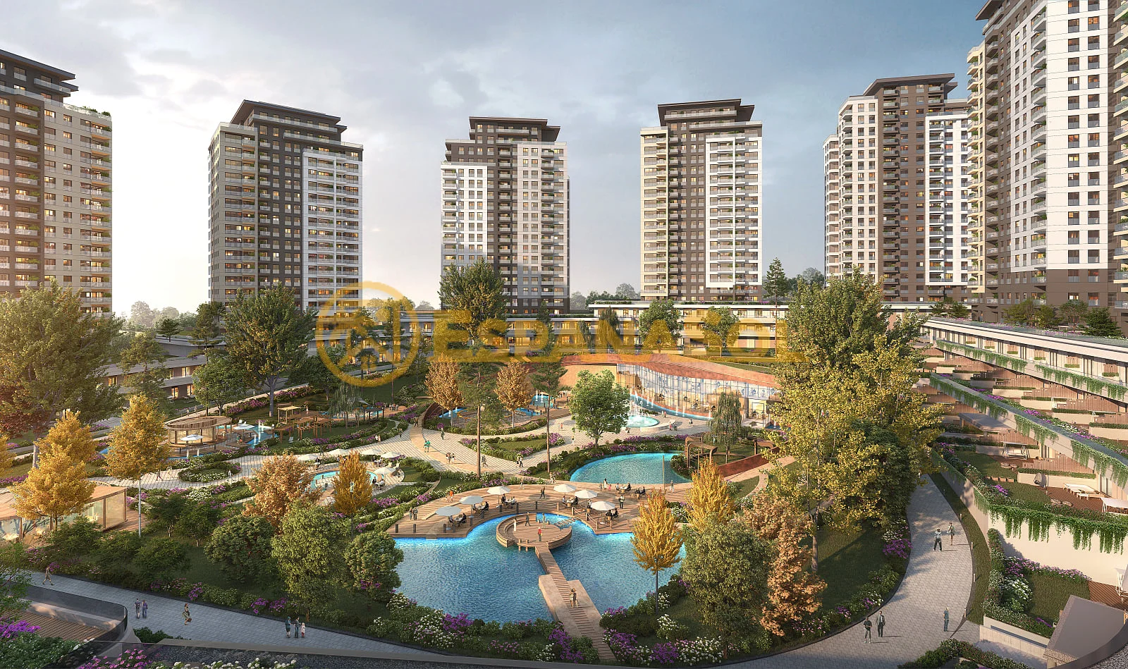 Investment apartments en a developing area en bagcilar istanbul