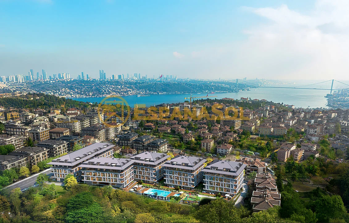 Flats for sale on main avenue in istanbul uskudar