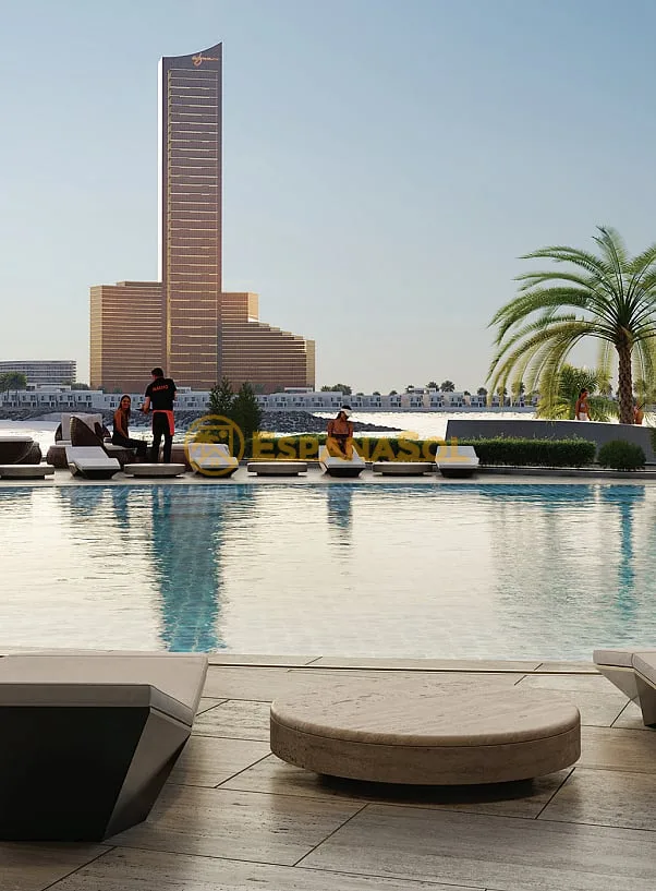 Apartamento frente al mar con vistas al Golfo Arábigo — Al Marjan Island, RAK en Ras Al Khaimah (zdjÄ™cie 4)