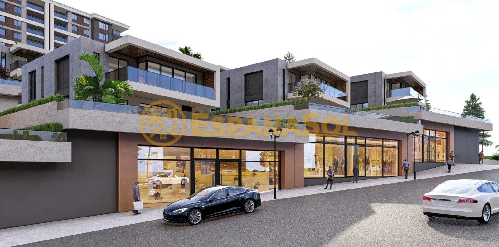Casa con piscina cubierta y vistas al mar — Yalıncak, Trabzon en Trabzon (zdjÄ™cie 4)