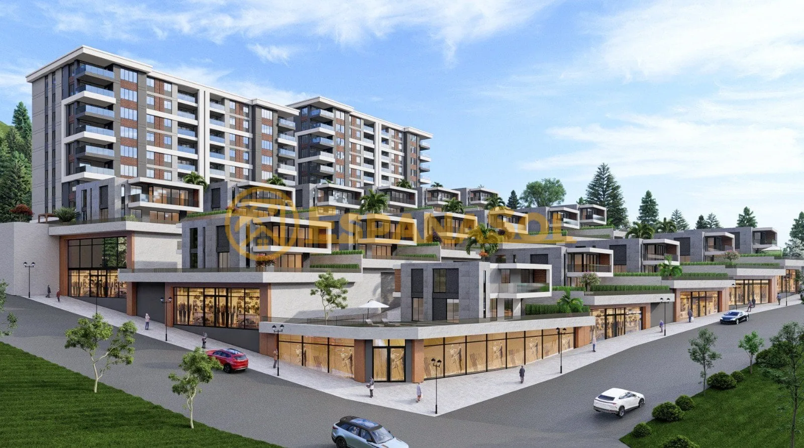 Casa con piscina cubierta y vistas al mar — Yalıncak, Trabzon en Trabzon (zdjÄ™cie 5)