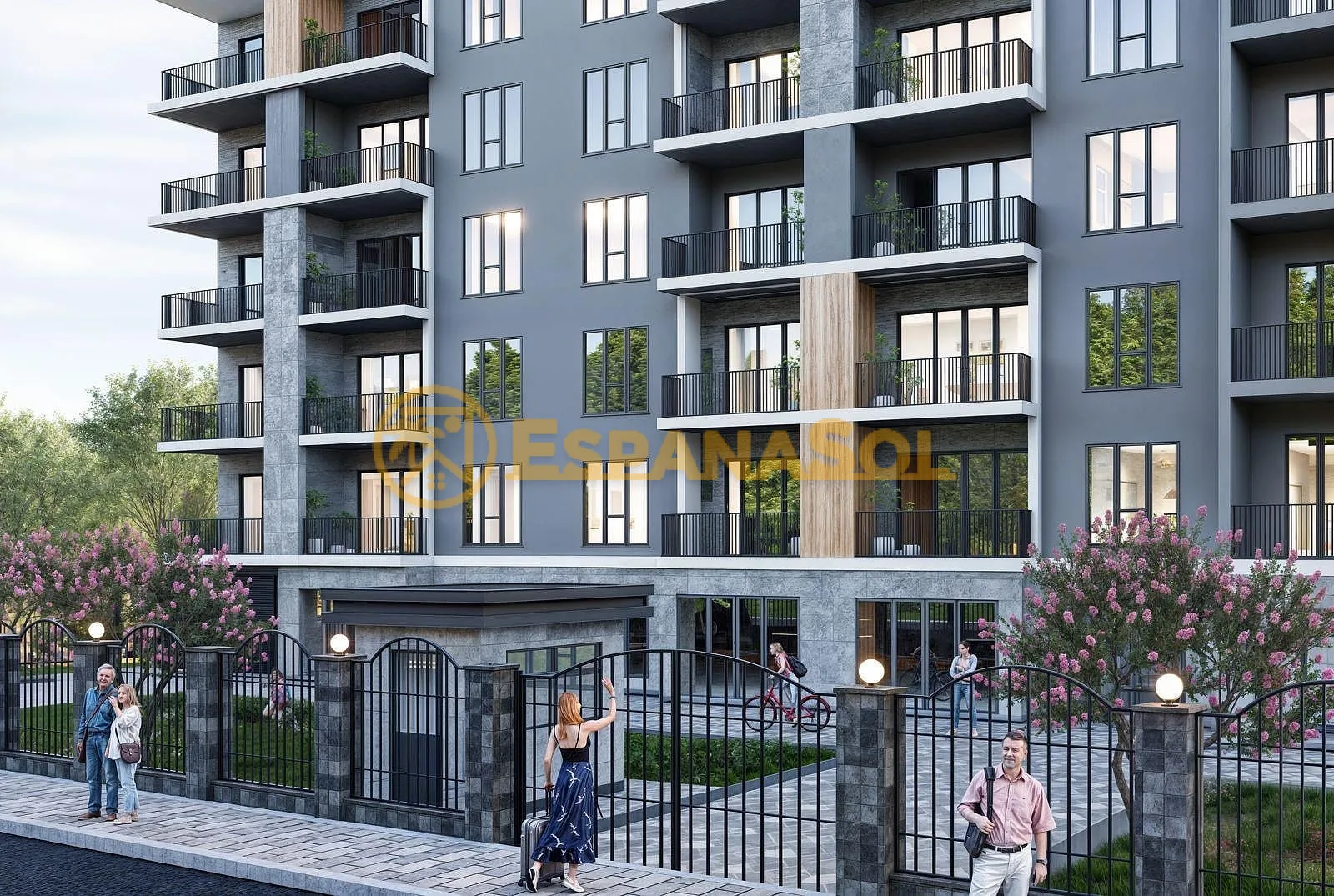 Apartamenty na Sprzedaż w Kompleksie z Basenem w Trabzon Akyazı