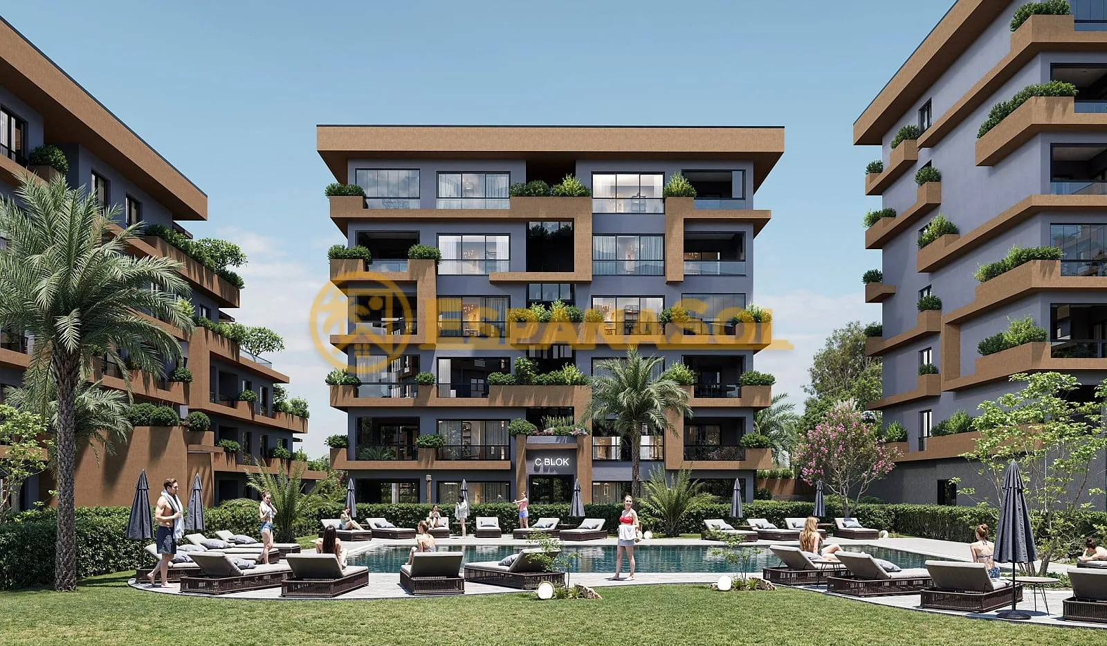 Apartamentos con piscina — Balat, Nilüfer, Bursa en Bursa (zdjÄ™cie 4)