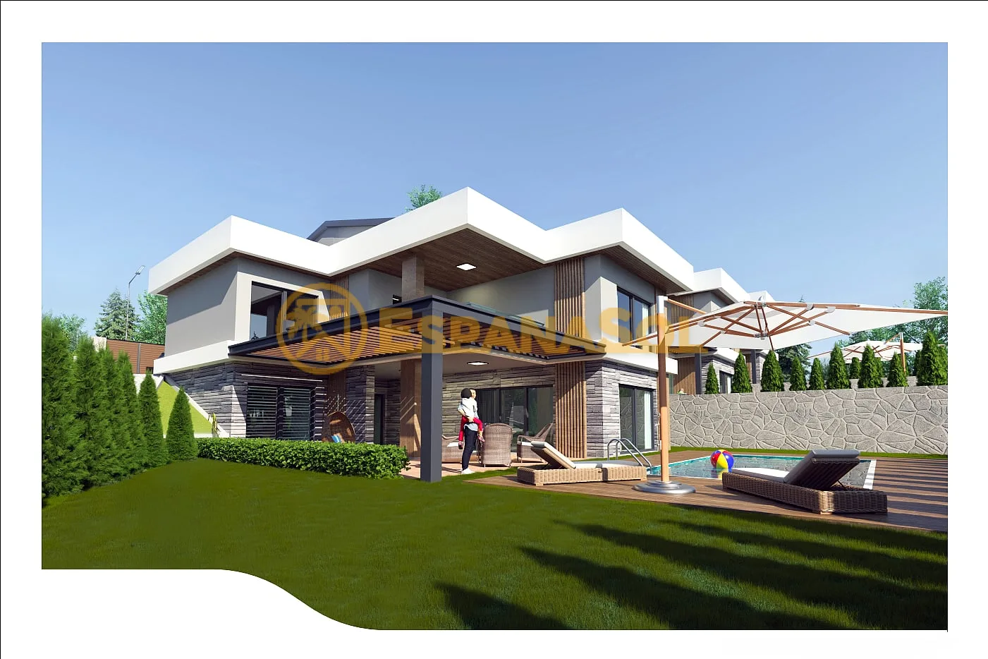 Villa with Pool and Garden — Bademli, Mudanya, Bursa in Bursa (zdjÄ™cie 4)