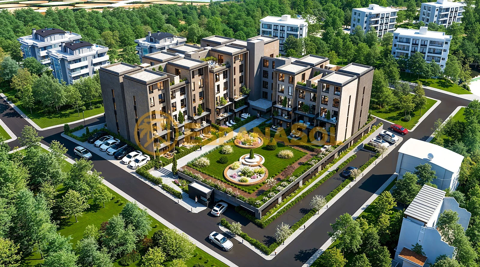 1 bed apartments en a hotel concept project en nilufer bursa